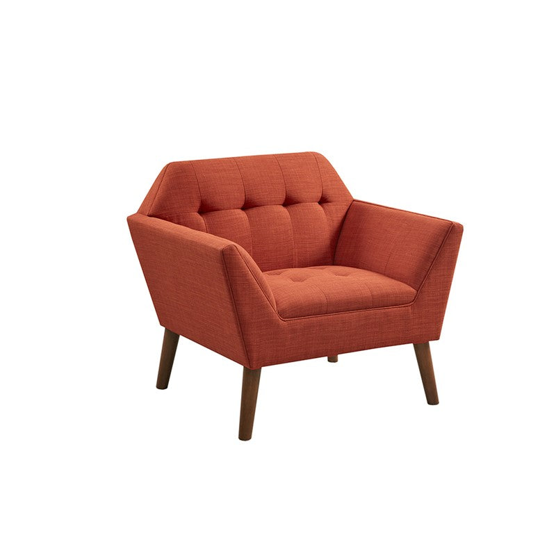 Newport Wide Mid-Century Modern Lounge Chair
