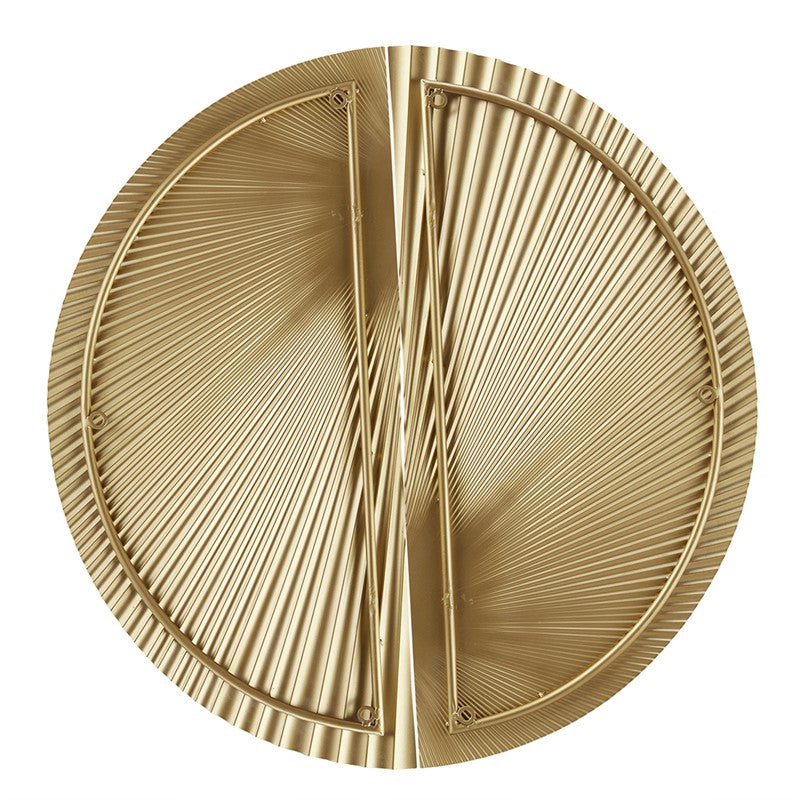 Radiant Half-moon 2-Piece Metal Wall Decor Set