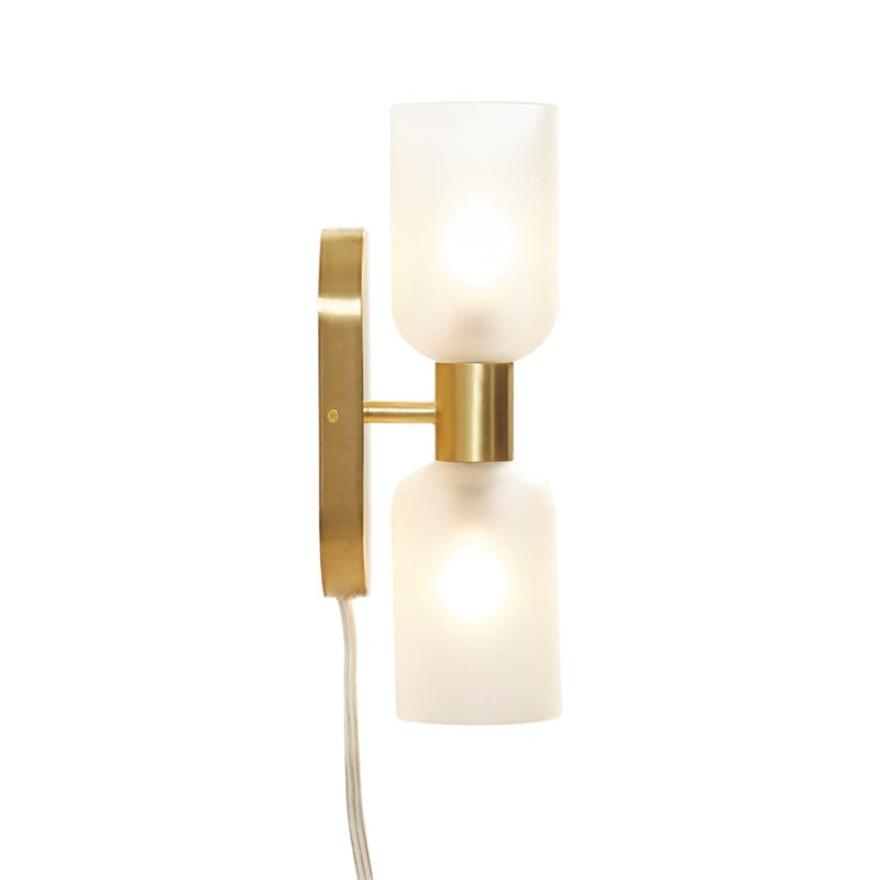 Dove Double Tube 2-Light Wall Sconce