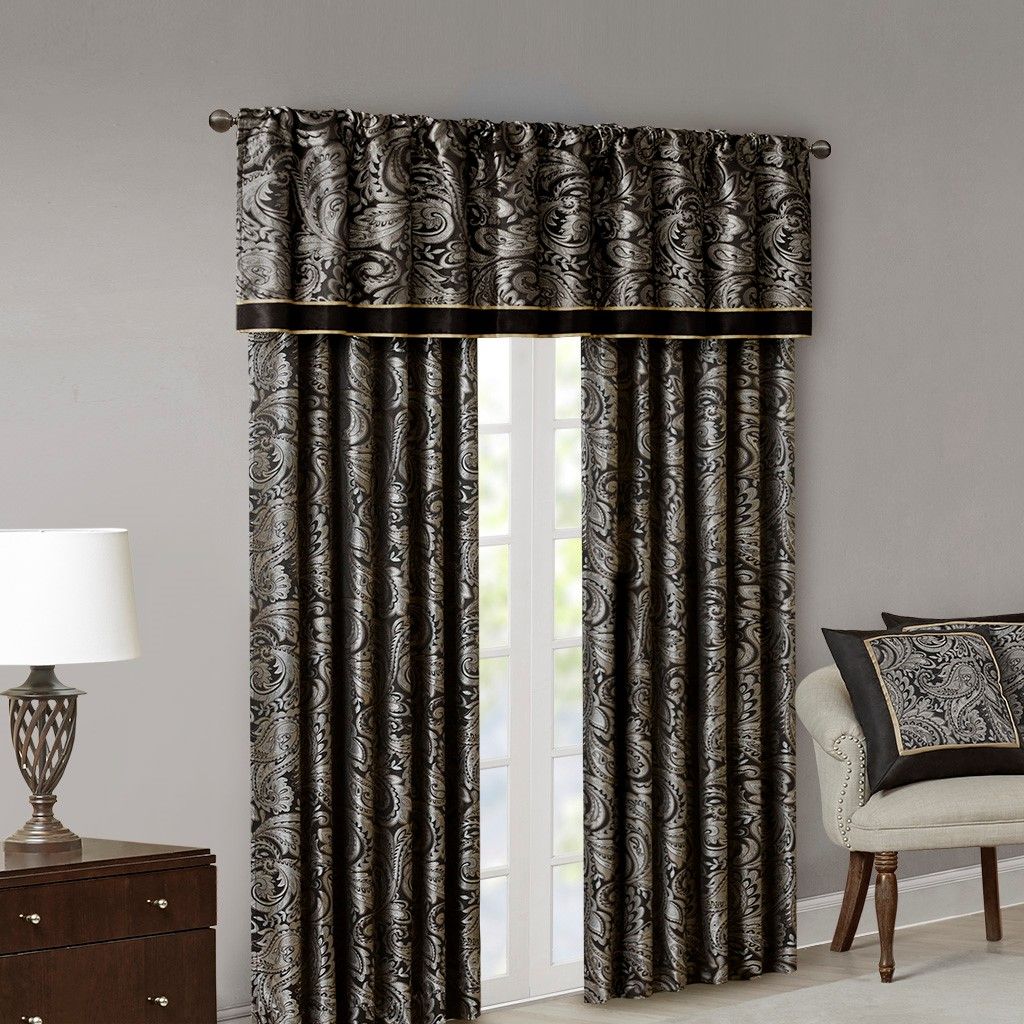 Aubrey Window Curtain Pair (2 Pcs Window Panels)