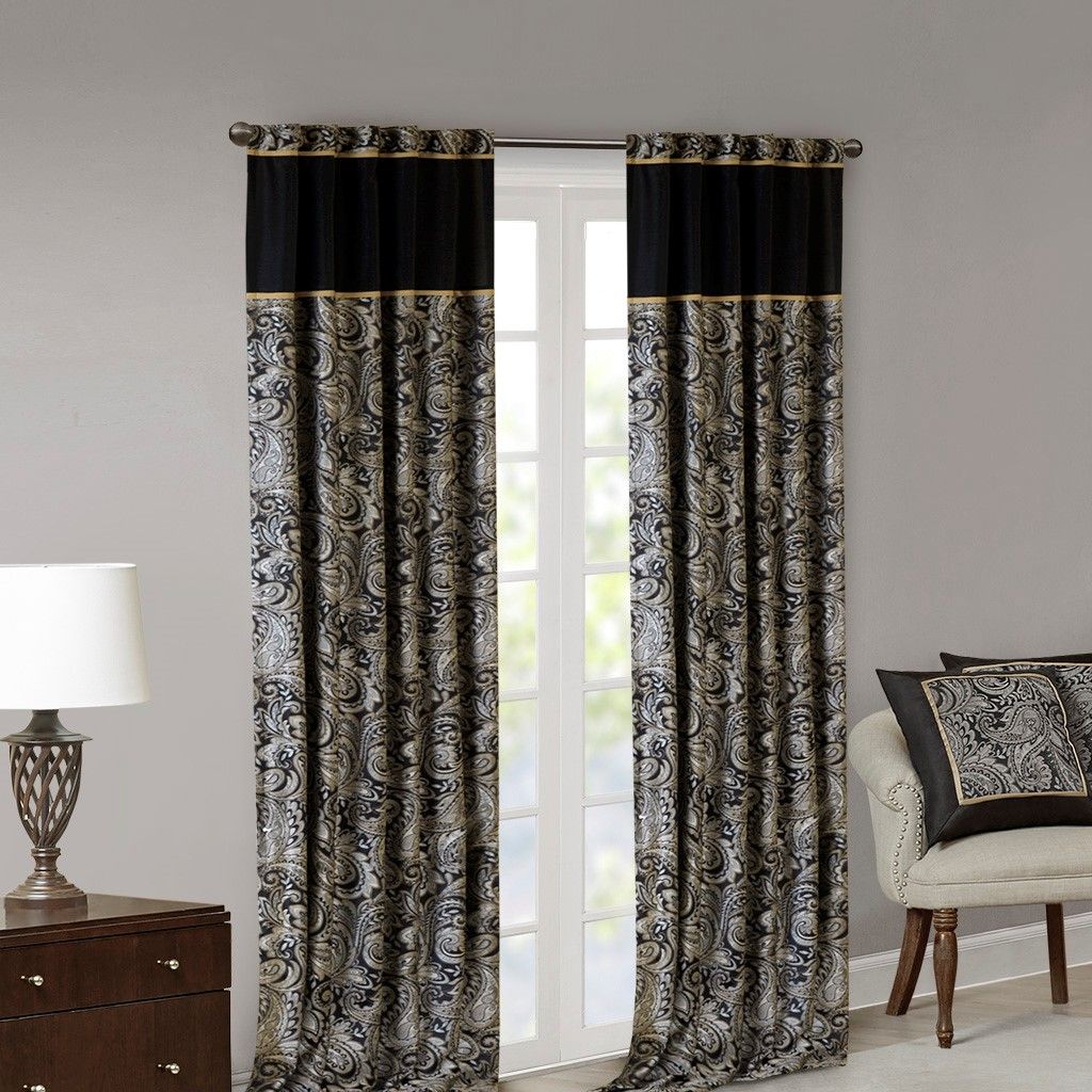 Aubrey Window Curtain Pair (2 Pcs Window Panels)