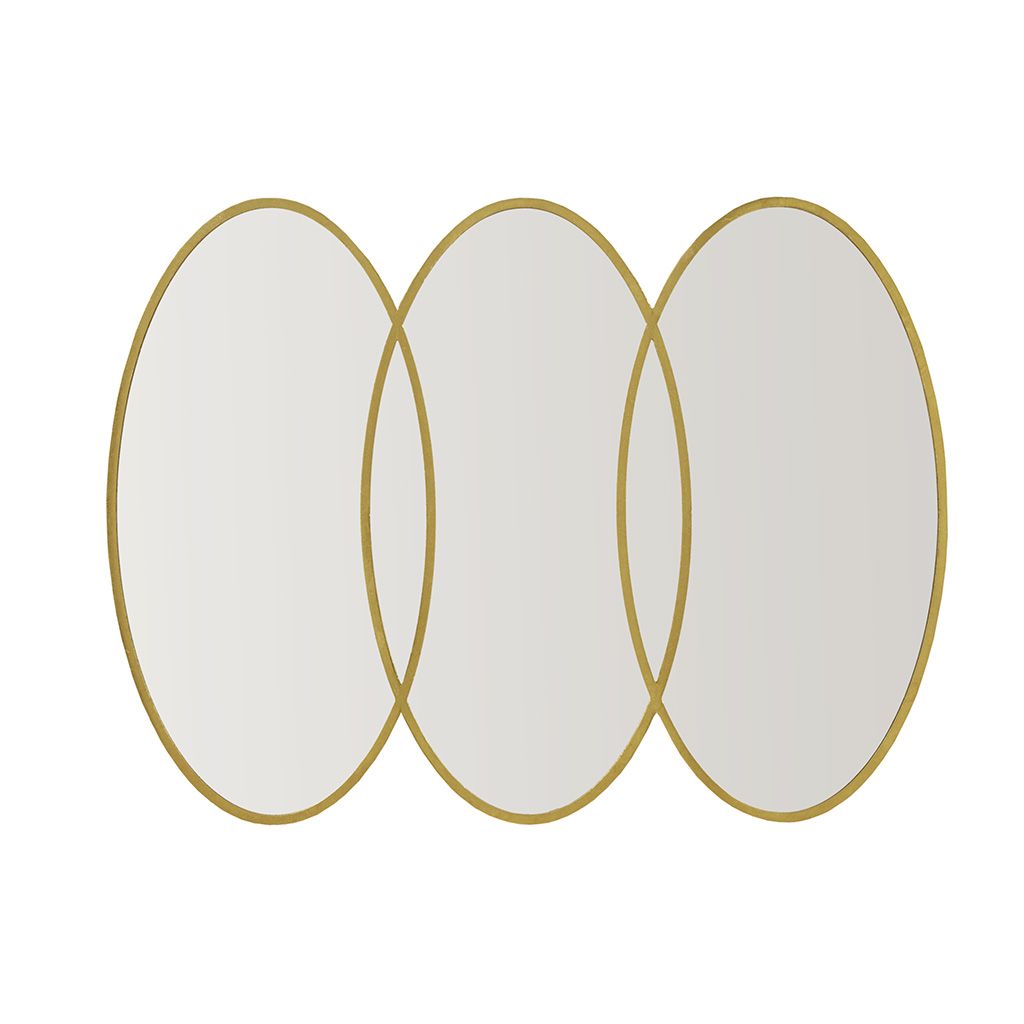 Gold Trio Wall Mirror