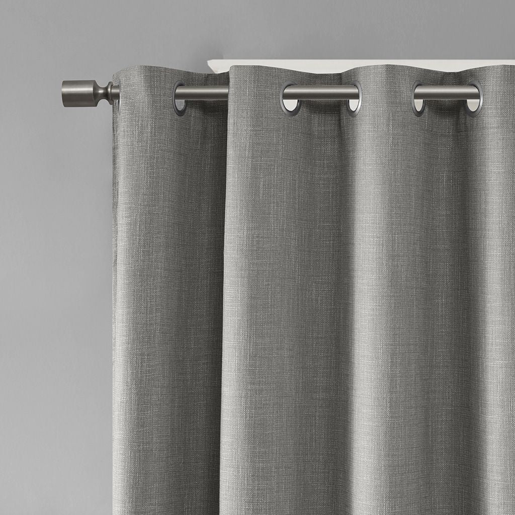 Maya Printed Heathered Blackout Patio Panel