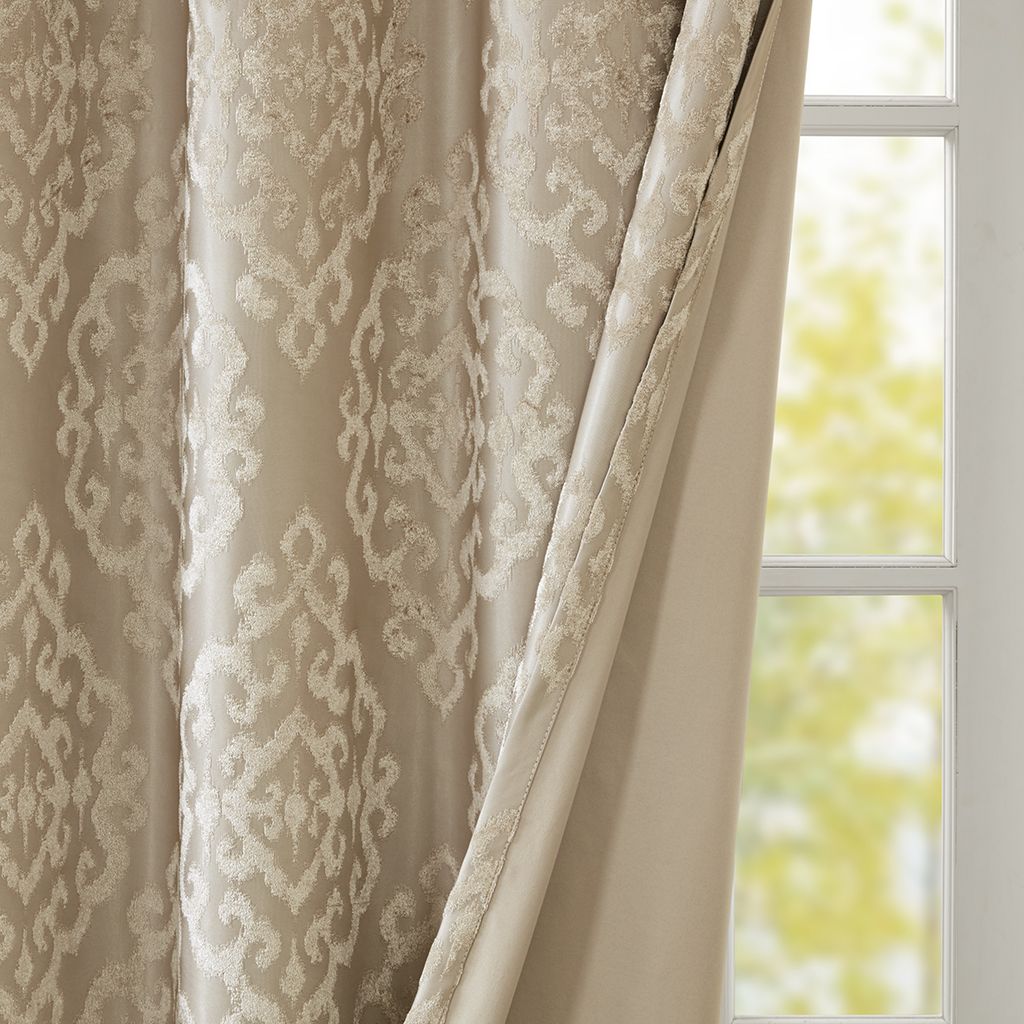 Mirage Knitted Jacquard Total Blackout Panel (Only 1 Pc Panel)