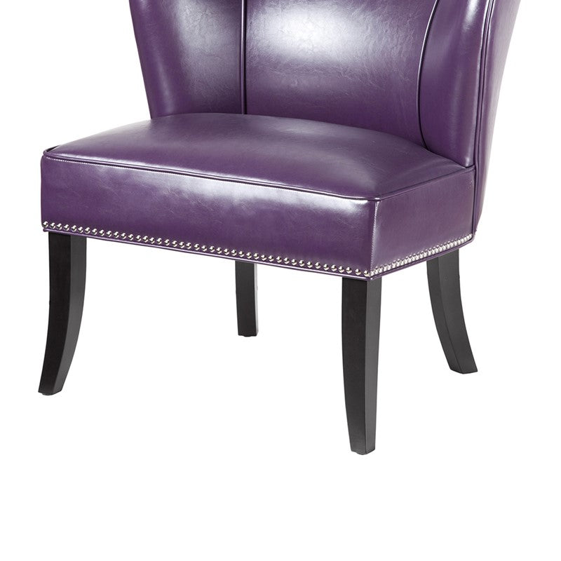 Armless Accent Chair - Available in 4 Colors